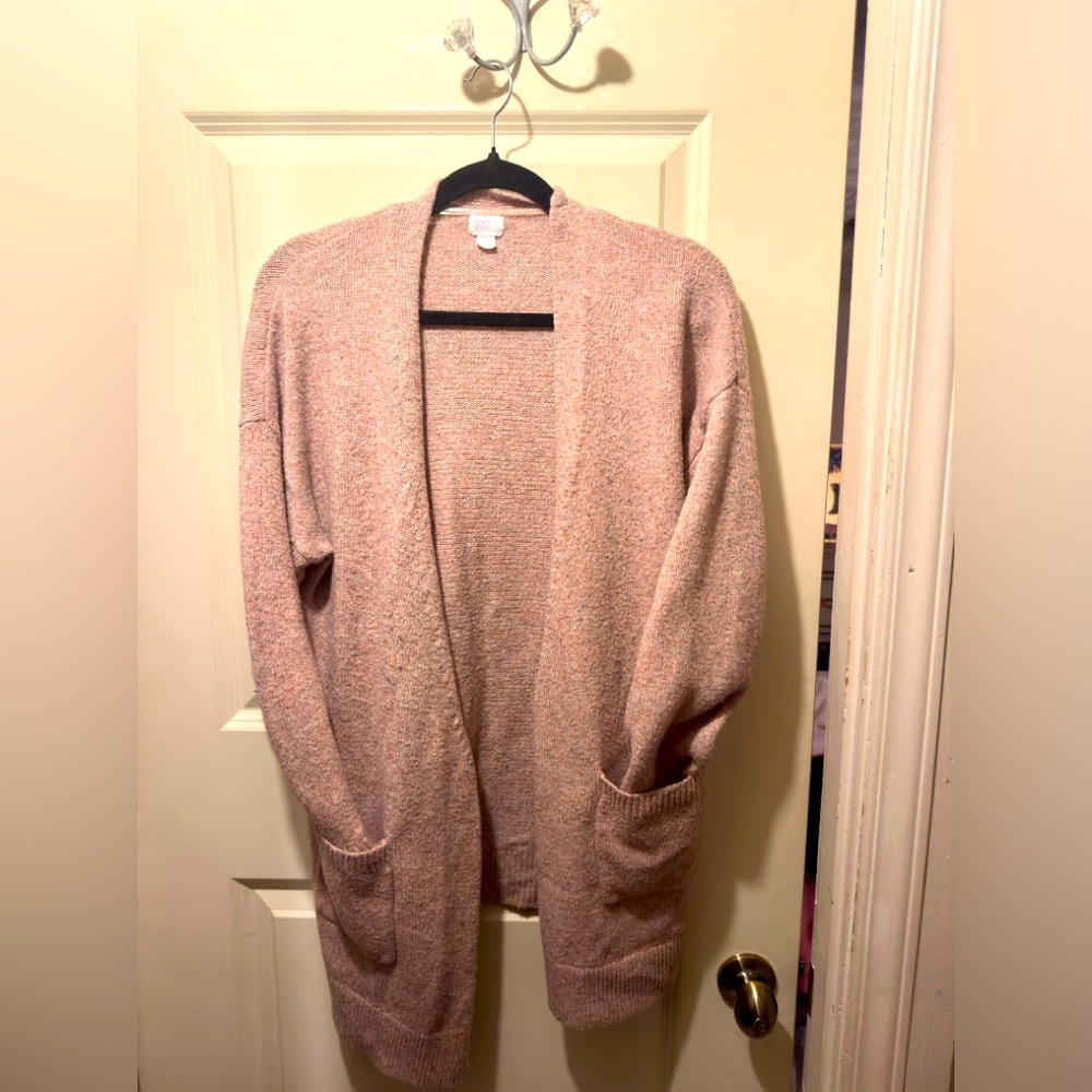 Stars Above , Size M/L, Womens Cardigan Pink